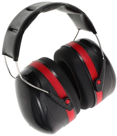 HIAKDOFT Geräuschdämpfendes Headset over Ear Gehörschutz Für Schlagzeuger Leichte Abs Kapseln Mit Schwamm Geräuschisolierender Ohrschutz Für Sportveranstaltungen Und Bauarbeiten