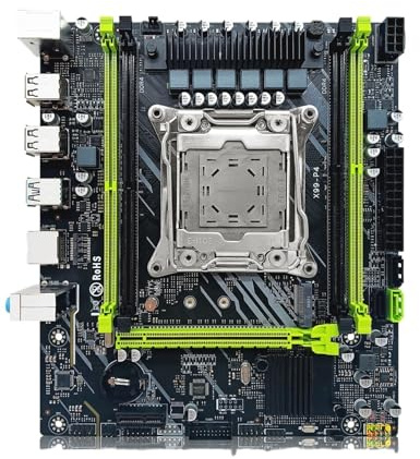 Kit scheda madre X99 P4 con CPU LGA2011-3 E5 2680 V4 DDR4 16 GB (1 * 16 GB) 2133 MHz RAM NVME M.2 SATA(Motherboard+CPU+RAM)