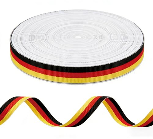 10 mm X 50 Yardas Cinta Nacional 45 m Color Negro Rojo Amarillo Alemania | Bandera Alemania Cinta Tricolor Cinta Decorativa Para Copa Del Mundo De Europa Fiestas Nacionales