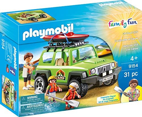 PLAYMOBIL 9154 Freizeit Camp-Geländewagen,