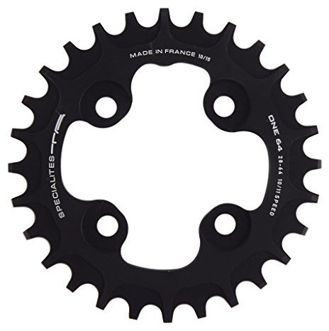 Einfach-Kettenblatt SPECIALITES TA ONE Narrow Wide 10/11-Fach 4 Arm 64 mm Zähne 28
