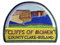 Cliffs of Moher County Clare Irland Patch (8,9 cm) bestickter Aufnäher zum Aufbügeln oder Aufnähen, Reise, Europa, Souvenir, Eire, DIY-Geschenk-Patches