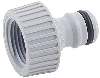 Siroflex 4401/s, Toma de Grifo Hembra de ½ Made In Italy | Conectadores para Manguera de riego | Conectador de Grifo de jardín Compatible Se enrosca en el Grifo para conectar la Manguera