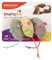 SmartyKat Skitter Critters Cat Toy Catnip Mice, 3/pkg …