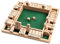 Taloit Holz Brettspiel, 4-Spieler Shut The Box Spiel Würfelspiel Holz Mathematik Traditional Pub Board Würfelspiel Reisen 4 Spieler Great Family Brettspiele Urlaub unterhaltsames Spiel (grün)