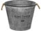 Atmosphera - Pot - métal - Gris - D48 cm