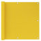 vidaXL Balkon Sichtschutz Bespannung Terrasse Windschutz Sonnenschutz Balkonbespannung Balkonverkleidung Balkonsichtschutz Gelb 90x300cm HDPE
