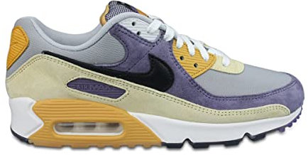Nike Air Max 90, Scarpe da Ginnastica Uomo, Viola Black Grey, 37.5 EU