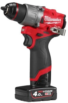 M12 FDD2-402X_Perceuse compacte 12 volts 4,0 Ah Technologie FUEL mallette HeavyDuty Milwaukee