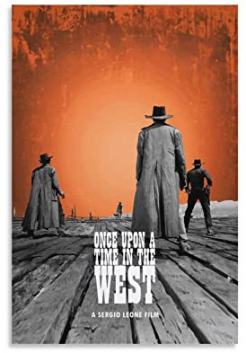 HAUHAU Filmposter Once Upon A Time in The West, 20 x 30 cm