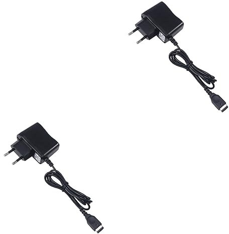 UKCOCO 2 Stück Elektrische Adapter Power Charger Ladegerät Netzteil -Adapter Für Ladegerät Für Ds Ladegerät Für Sp Portable Direct Charge