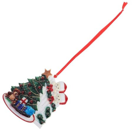 DECHOUS 1stk Weihnachtsschmuck Weihnachtsdeko Harz Weihnachtsbaum Maske