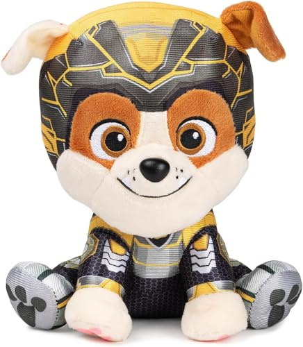 Paw Patrol GUND The Mighty Movie Rubble Stuffed Animal, Plush Toy for Ages 1 and Up, 15.24cm (Pack of 5)
