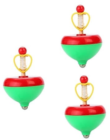 FOYTOKI 3 Stück Zugseil Liebe Kreisel Kreisel Spielzeug Kinder Gyro Spielzeug Kind Gyro Spielzeug Gyro Spielzeug Für Kinder Gyro Spielzeug Für Kinder Gyro Spielzeug Kinder Gyro Spielzeug