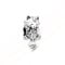 Lkwidi Donna Ciondolo-Sfera per gattini e filati Argento 925 Colgantes con Zirconia cubica per Charm Bracciale