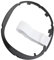 Yuiturt Hebelmanschettenring, Schalthebel Klammer ersatz kompatibel Fiat 500 500 500C, Schalthebelmanschette Schaltknauf Manschette Ring 71775051