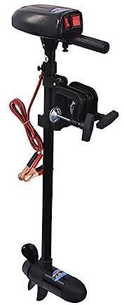 EDEDE Außenbordmotor 18 LBS 12 V aufblasbarer Kajak-Außenbord-Trolling-Elektromotor, Fischerboot-Beiboot-Motor, Kanu-Schub für Angelboote und Schlauchboote