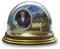 Dresden-Onlineshop Schneekugel Johann Wolfgang von Goethe in Weimar und in der Campagna Deutscher Dichter Schüttelkugel Glitzerkugel Schneeflocken