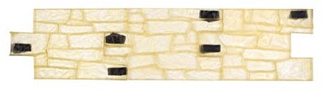 3D Granite Stone Pattern Decorative Impression Concrete Cement Plaster Imprint Mat Stamp (Granite 3 pcs)