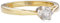 Diamonds by Ellen K. Damen Ring 585/- Gold Glänzend Brillant gelb 0,25ct. 317370015-4