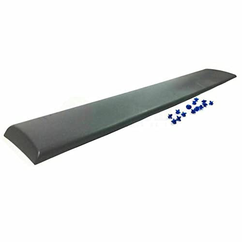 MKAREPART Moulage latéral long panneau central gauche – Moulure de porte coulissante compatible avec Vivaro Trafic MK2 Primaster 2001-2014 (gauche longue)