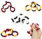 Powmag 5 Stück Fidget Twister Handspielzeug, Hand Tangles Spielzeug, Wickelspielzeug, Stressabbau Twister Fidget Toy Hand-Augen-Koordinationsspielzeug, Autismus