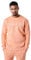 Project X Paris Sweat col Rond Signature Pêche S