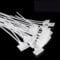 Uotyle 200PCS Cable Ties with Tags Nylon Zip Ties White Self-Locking Label Cable Straps Marker for Cable/Wire/Cord Management(3 * 100mm)