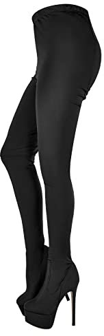 Only maker Stivali alla moda da donna con plateau, Nero , 39 EU