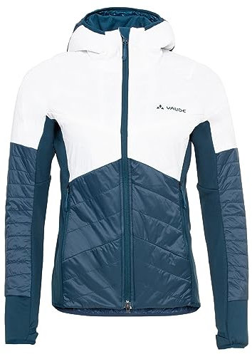 VAUDE Damen Women's Sesvenna Jacket Iv, Dark Sea/white, 38 EU