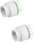 Pipestation 15mm Push Fit Fittings | 15mm Pushfit Plumbing Fittings for 15 mm Plastic PEX PB Pipe Copper Pipe Radiator Fitting | 15 mm Pushfit Fitting Plumber (15mm Stop End 2 Pack)
