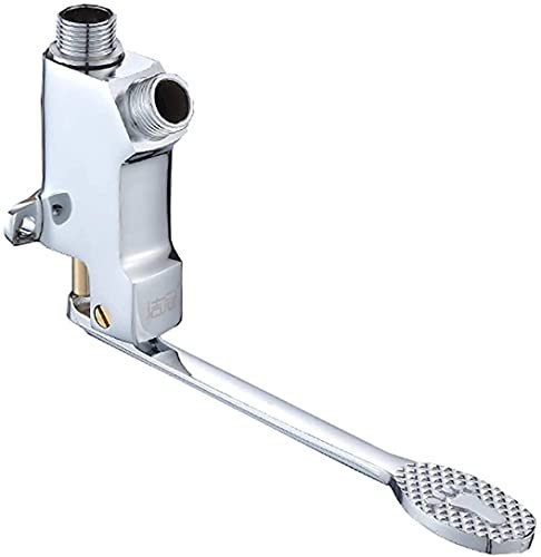 WENKA Wasserhahn, Pedal-Wasserhahnschalter, wandmontierte Wand, Krankenhauslabor, Fabrik, einzelnes kaltes Becken/Fuß VAE