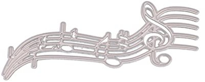 Operitacx Stanzformen aus Metall Album Papier Basteldekor Scrapbooking-Matrizen schablonen Prägestempel Stanzformen Schablone Geprägt Schneidemesser Mitarbeiter n68 Notiz