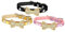 Kisangel 3St Hundehalsband Charm-Kragen Trendige Halskette Kristalle Halskette klein hundeschleife hundegeschenk zartes Haustierhalsband Haustier Katzenhalsband der Hund Krawatte