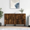 Bulliing Sideboards 2 STK. Wohnzimmerschrank MöBel Wohnzimmer Sideboard Wohnzimmer Cabinet KüChen SideboardRäuchereiche Holzwerkstoff - 3190186