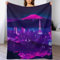 PAZZK Decke Tokio, Japan Decke Flauschige Decke Wohndecke Dicke Sofadecke Couchdecke Weiche Fleecedecke Flannel Sofaüberwurf Tagesdecke Für Bett/Sofa（140×180cm）