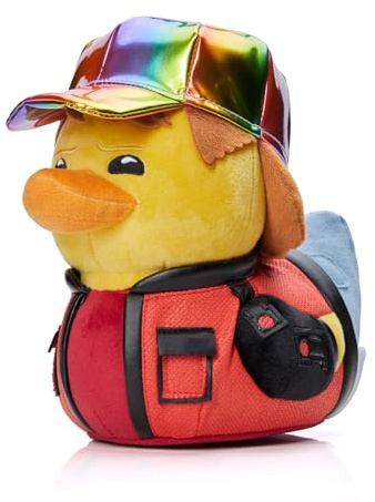 TUBBZ: Back to the Future Marty McFly 2015 Duck Plush Collectable Toy 20 cm | Official Back to the Future Merch – Time Traveller Plushie, Soft Stuffed Toy, Movie Fan Decor & Novelty Gift