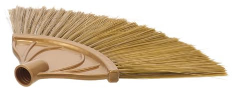 VALICLUD Broom Head Replacement Small Plastic Sweeper Head Sturdy Push Broom Part for Home Cleaning Refill for Ceiling and Spider Web Removal