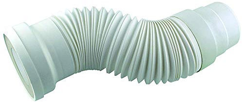 Pipe WC souple et extensible 270 à 570 mm