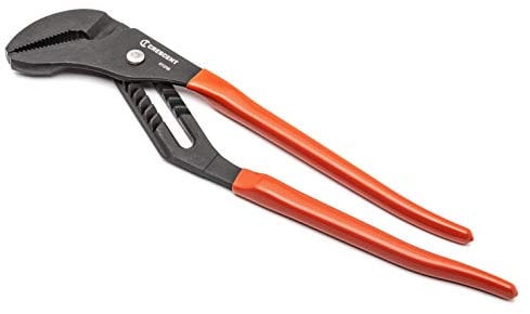 Crescent RT216CVN 16-Inch Tongue and Groove Pliers with Straight Jaw, Black Oxide