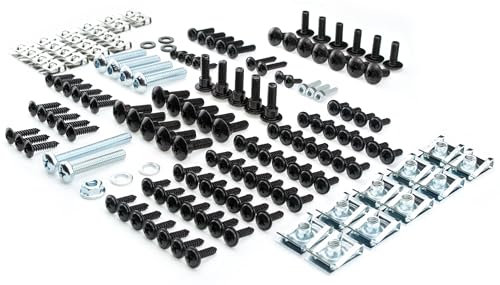 Schraubensatz Runner Verkleidung schwarz Verkleidungsschrauben Schrauben Satz Clipse Klemmen