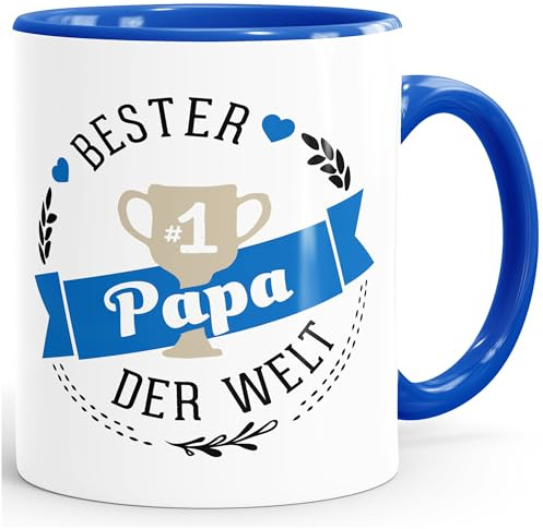 MoonWorks Kaffee-Tasse (bester_t_(style_variation)) (style_variation) der Welt Geschenk für (style_variation Royal unisize