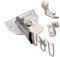 Hicello Plaque Aiguille Guide de Biais Angle Droit pour Surjeteuse 30 mm A10