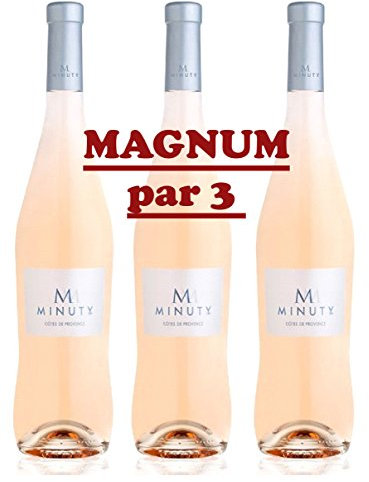 Lot de 3 Magnums M de Minuty Côtes de Provence 2018