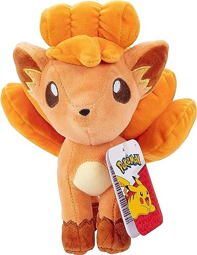 Pokémon PKW0094-20cm Plüsch - Vulpix, offizielles Plüsch
