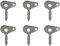 Shinekoo Lot de 6 clés de rechange universelles pour interrupteur d'allumage Lucas tracteurs agricoles Ford équipement lourd
