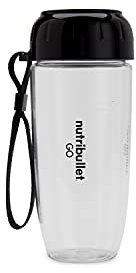 NutriBullet Go Becher mit Deckel zum Mitnehmen, 370 ml