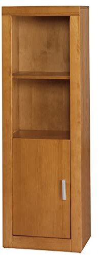 Dogar Kynus Recto, Modulo de 1 Puerta, realizado en Pino Macizo, Color Cerezo, Medidas 151.5 x55x37, Recto, la Puerta se Puede Colocar en la Parte Alta o Baja