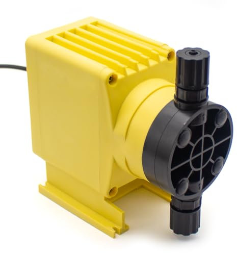 Jieotwice Pompe Doseuse, Pompe Doseuse à Membrane électromagnétique Automatique, Pompe à Débit Quantitatif Réglable Résistant à La Corrosion 220V (1L/H)
