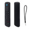 KNOXS Housse Coque en Silicone pour Alexa Voice Remote Pro, Antidérapant&Antichoc&Étanche à la poussière&Léger&Lavable Étui de Protection pour Télécommande (Noir)